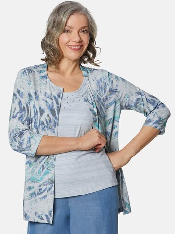 Veste mi-saison Goldner en bleu : devant