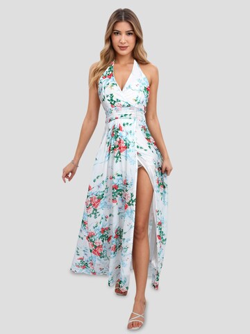 LapaPlus Beach Dress in White: front