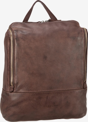 Harold's Backpack in Brown: front