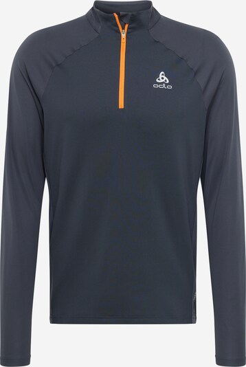 ODLO T-Shirt fonctionnel 'Essential' en bleu-gris / gris argenté / orange, Vue avec produit