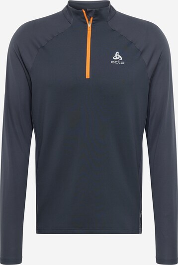 ODLO Performance shirt 'Essential' in Dusty blue / Silver grey / Orange, Item view