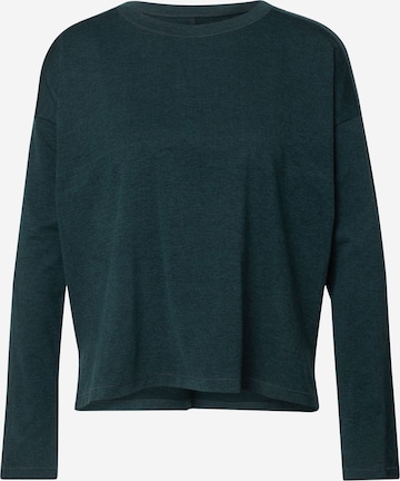 Girlfriend Collective Performance Shirt in Green: front