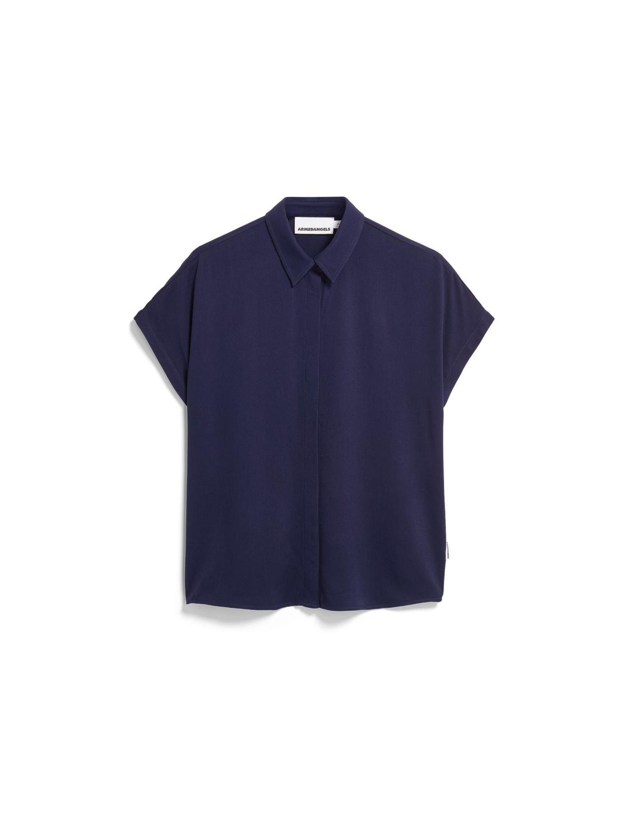 ARMEDANGELS Bluse 'LARISAANA BLOUSE'‌‌‌‌ in Blau: Vorderseite