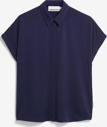 ARMEDANGELS Bluse 'LARISAANA BLOUSE' in Blau: Vorderseite