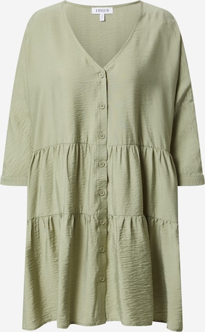 EDITED Shirt Dress 'Marisa' in Green: front