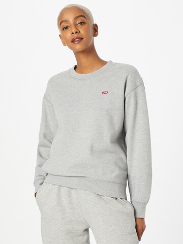 LEVI'S ® Sweatshirt 'Standard Crew' in Grey: front