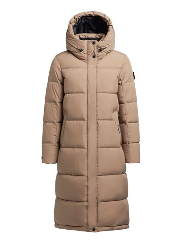 khujo Winter Coat ' TIONE ' in Beige: front