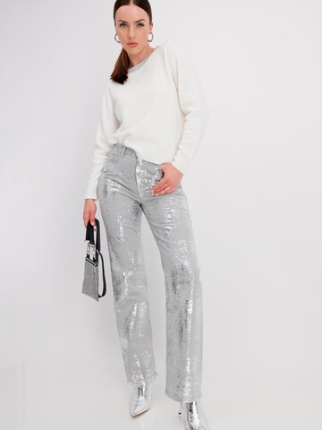 Pull-over monari en blanc