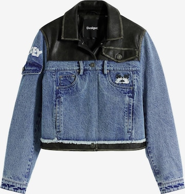 Desigual Демисезонная куртка в Синий: спереди