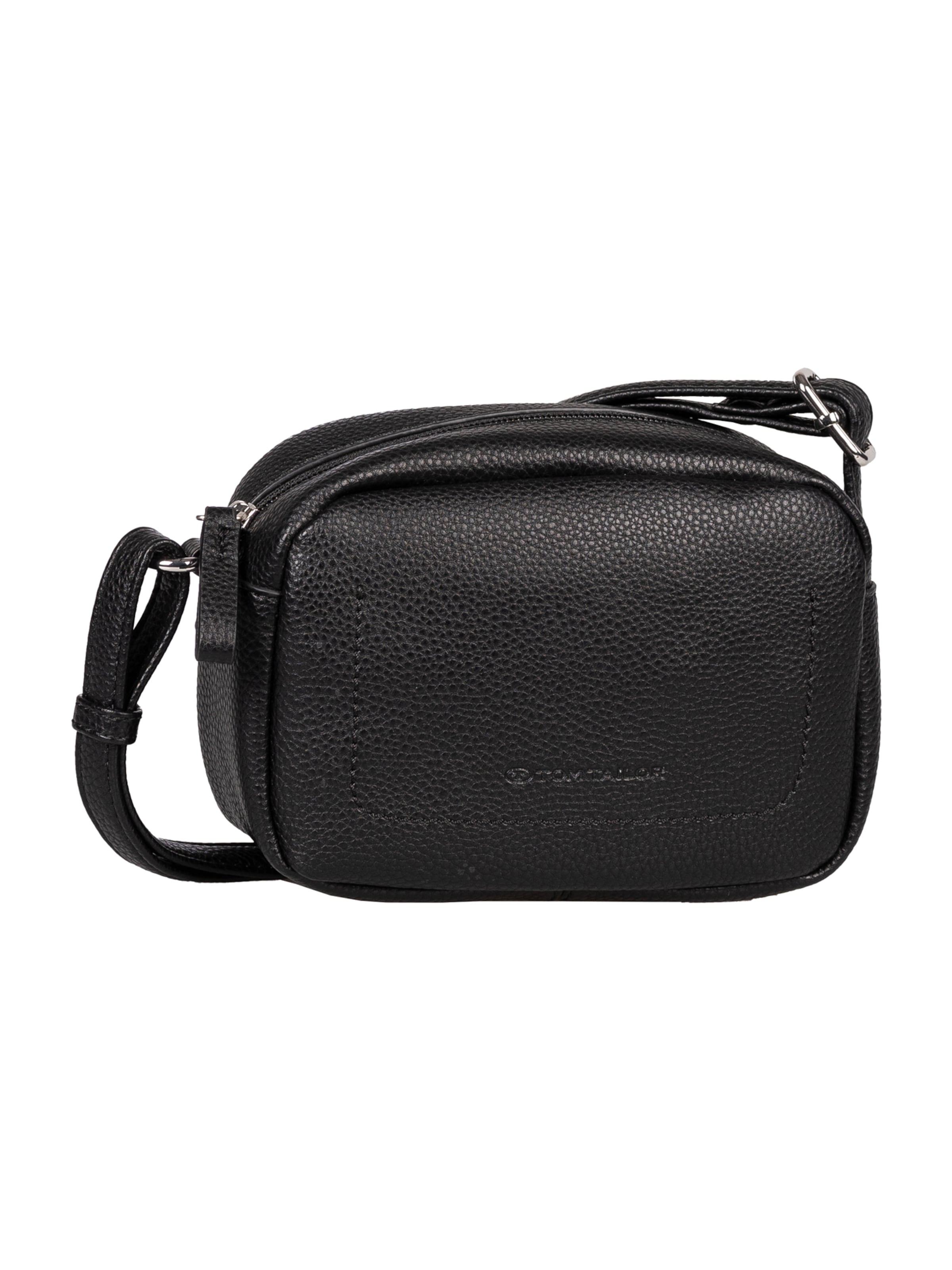 TOM TAILOR Crossbody Bag in Black: front