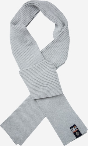 CAMP DAVID Scarf in Grey: front