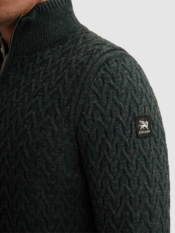 VANGUARD Pullover 'Pullover in a wool blend with half-zip' i grøn