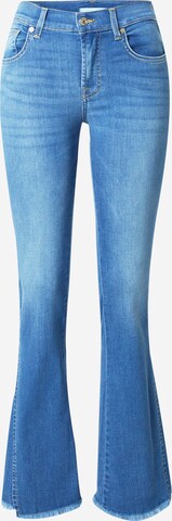 Bootcut Jean 7 for all mankind en bleu : devant