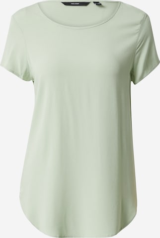 VERO MODA T-shirt 'BECCA' i grön: framsida