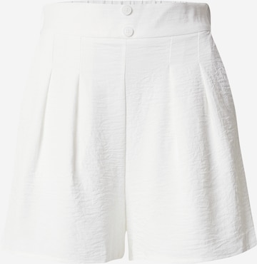 Loosefit Pantalon à pince 'Jane' ABOUT YOU en beige : devant