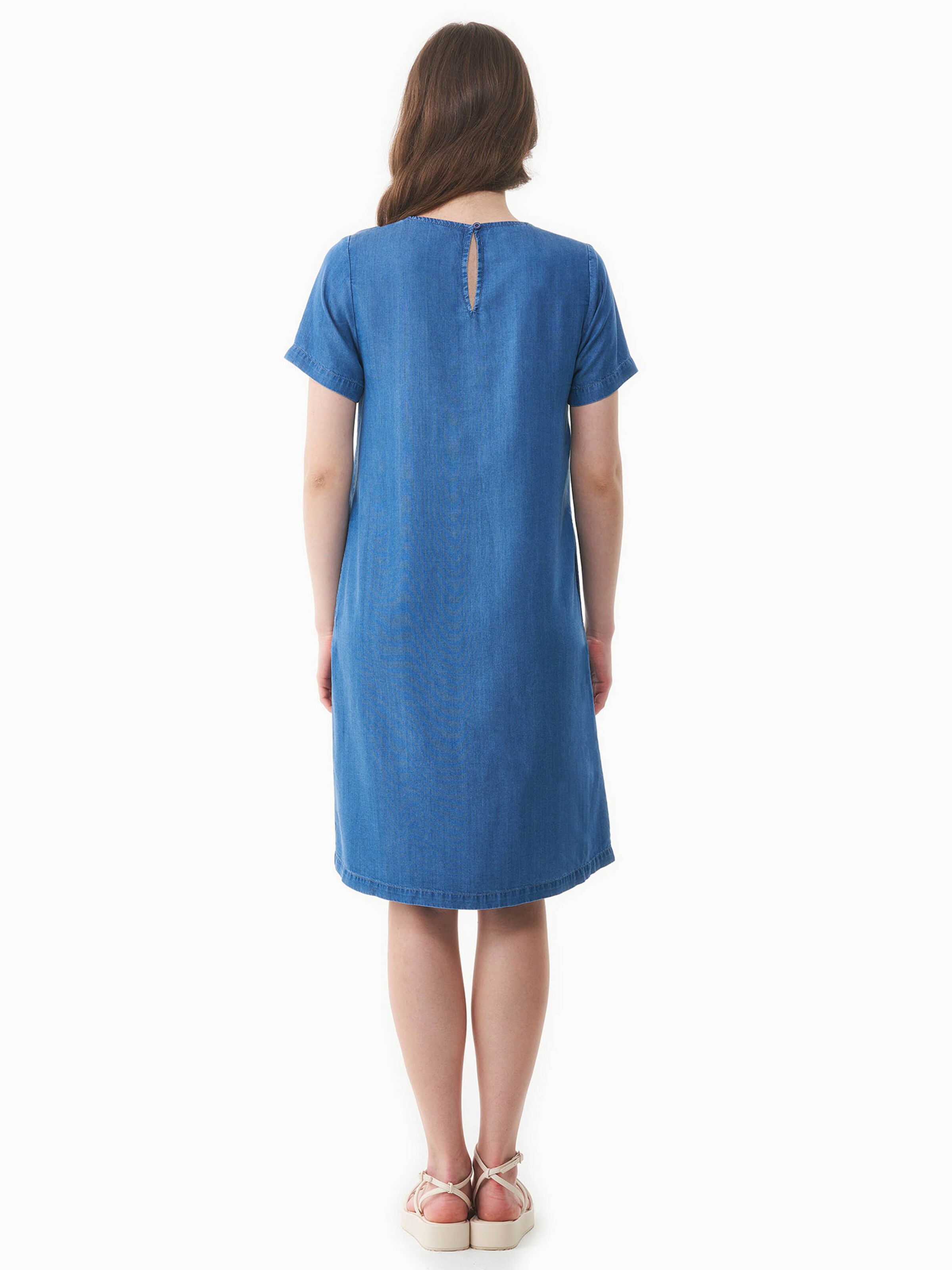 Organication Kleid in Blau