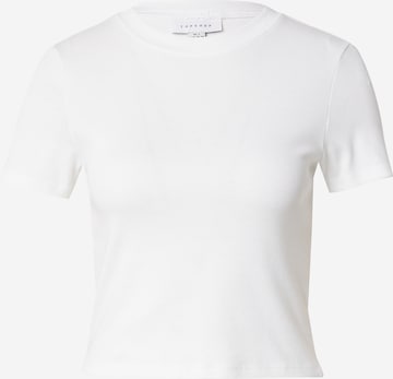 Tricou 'Everyday' de la TOPSHOP pe alb: față