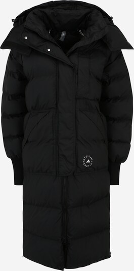 ADIDAS BY STELLA MCCARTNEY Outdoor coat 'Long Padded Winter' in Black / White, Item view