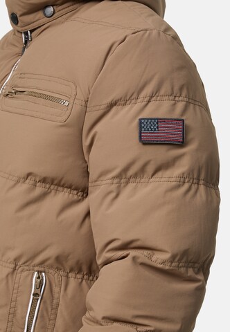 Veste d’hiver 'Marlon' INDICODE JEANS en marron