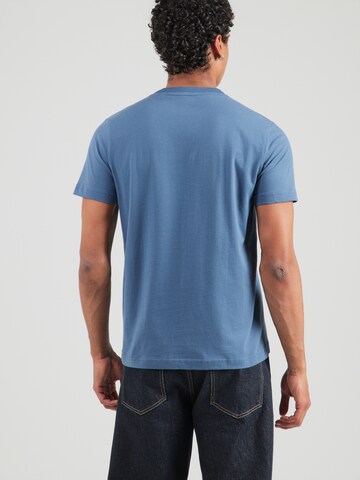LERROS Shirt 'Serafino' in Blauw: terug