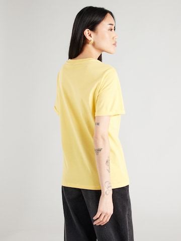 T-shirt 'RIA' PIECES en jaune