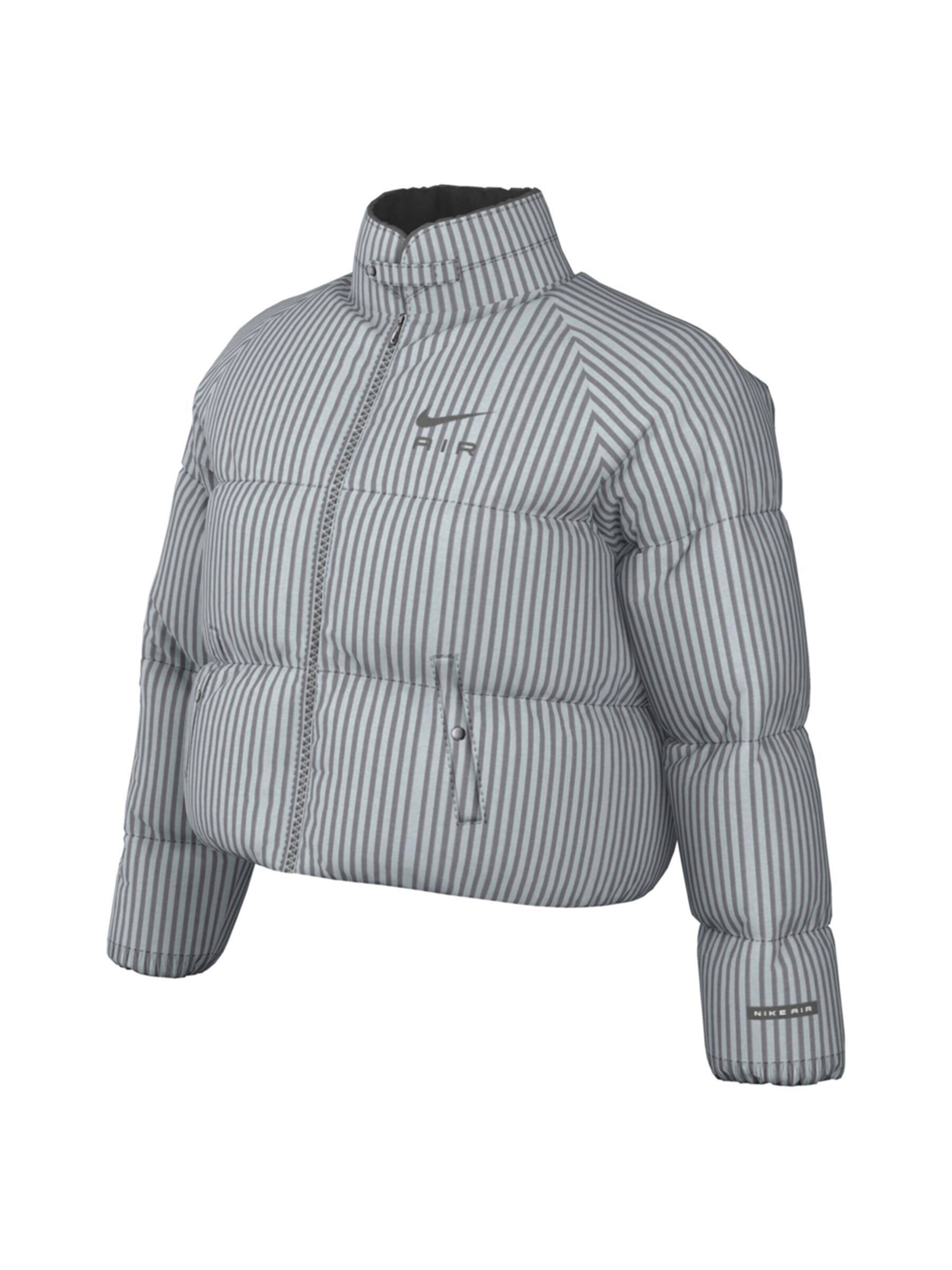 Nike Sportswear Winterjas in Grijs: voorkant