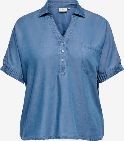 Bluză 'CarCharis' ONLY Carmakoma pe albastru denim, Vizualizare produs