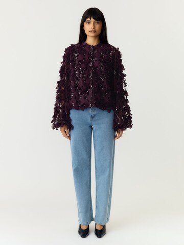 Camicia da donna 'ABELONE' di YAS in lilla