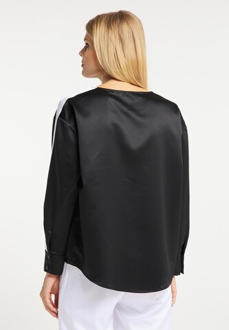 RISA Blusenshirt in Schwarz