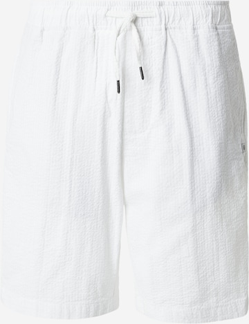 INDICODE JEANS Nohavice 'Drum' - Biela: predná strana