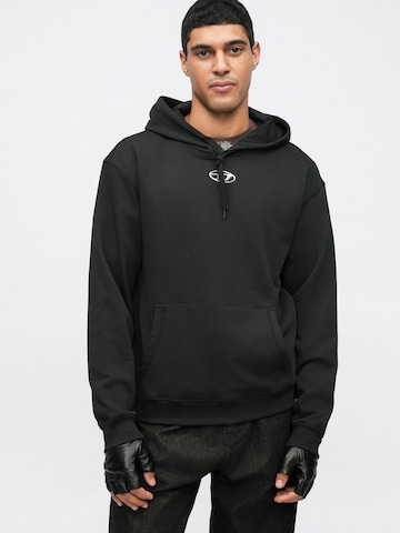 Felpa 'S-NORM-IOD' di DIESEL in nero