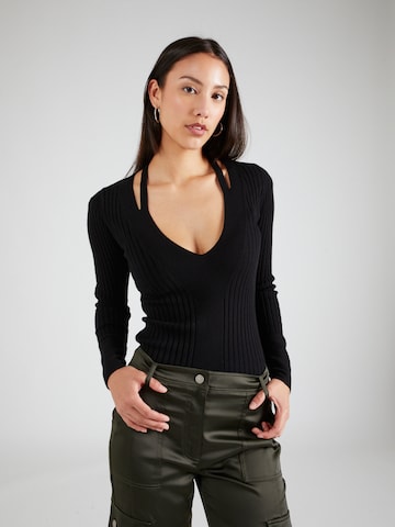 Pull-over 'Aline' GUESS en noir : devant