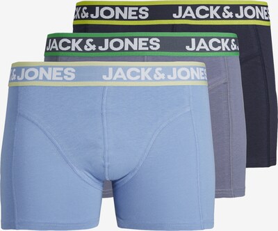 JACK & JONES Boxers 'Kayo' en marine / opal / bleu clair / blanc, Vue avec produit