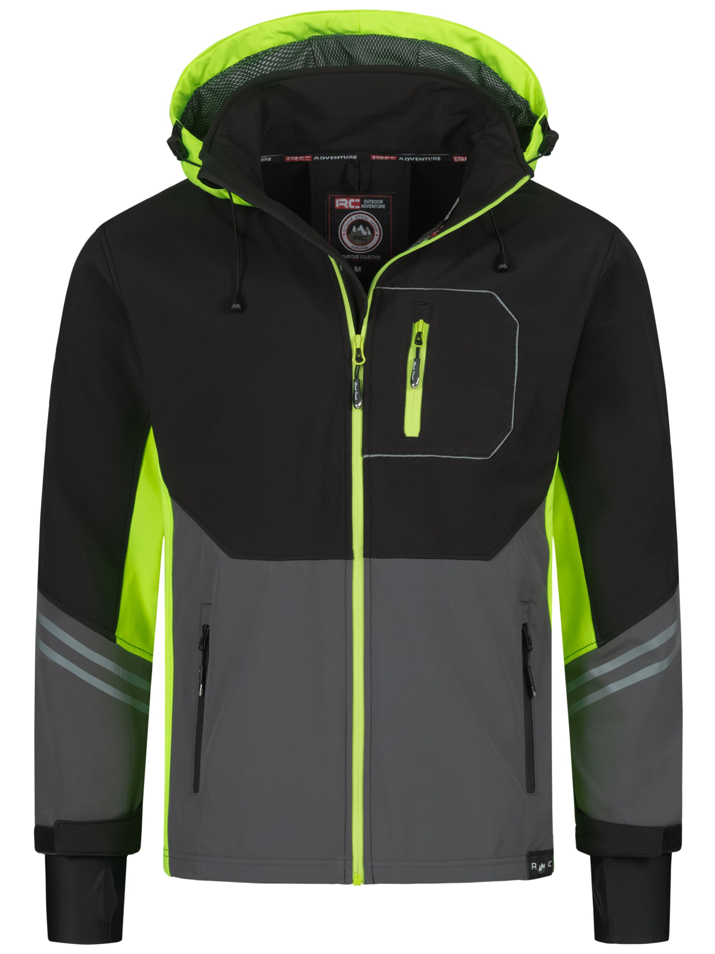 Rock Creek Between-Season Jacket in Yellow: front