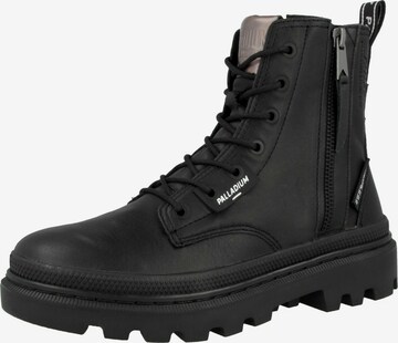 Palladium Boots in Schwarz: predná strana