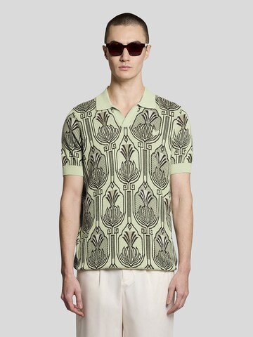 Pull-over Lyle & Scott en vert : devant