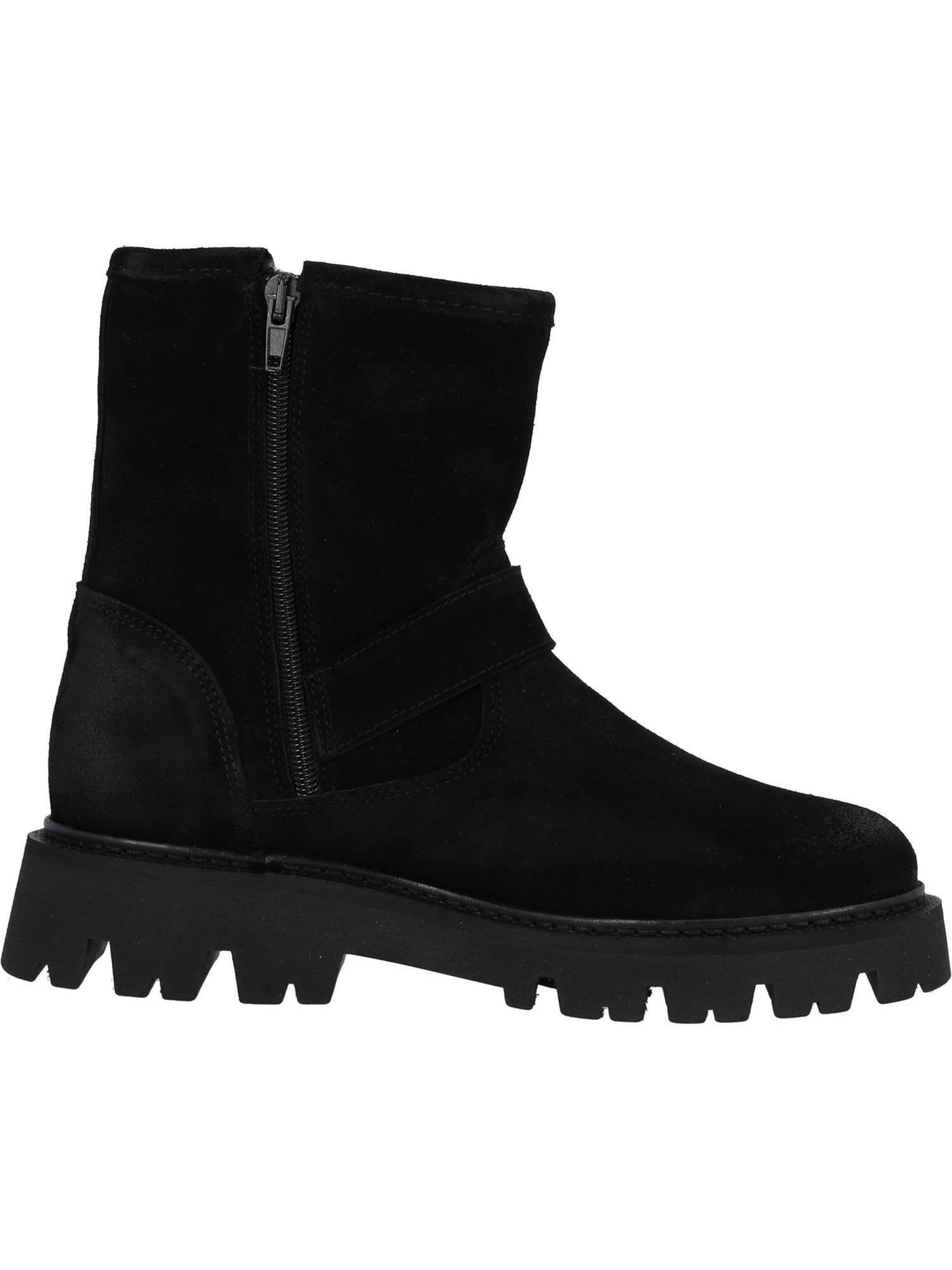 Boots 'Dhitha' Palado en noir