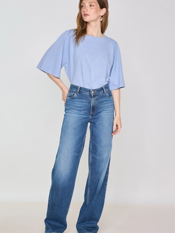 Maison 123 Shirt 'ANGELE' in Blue