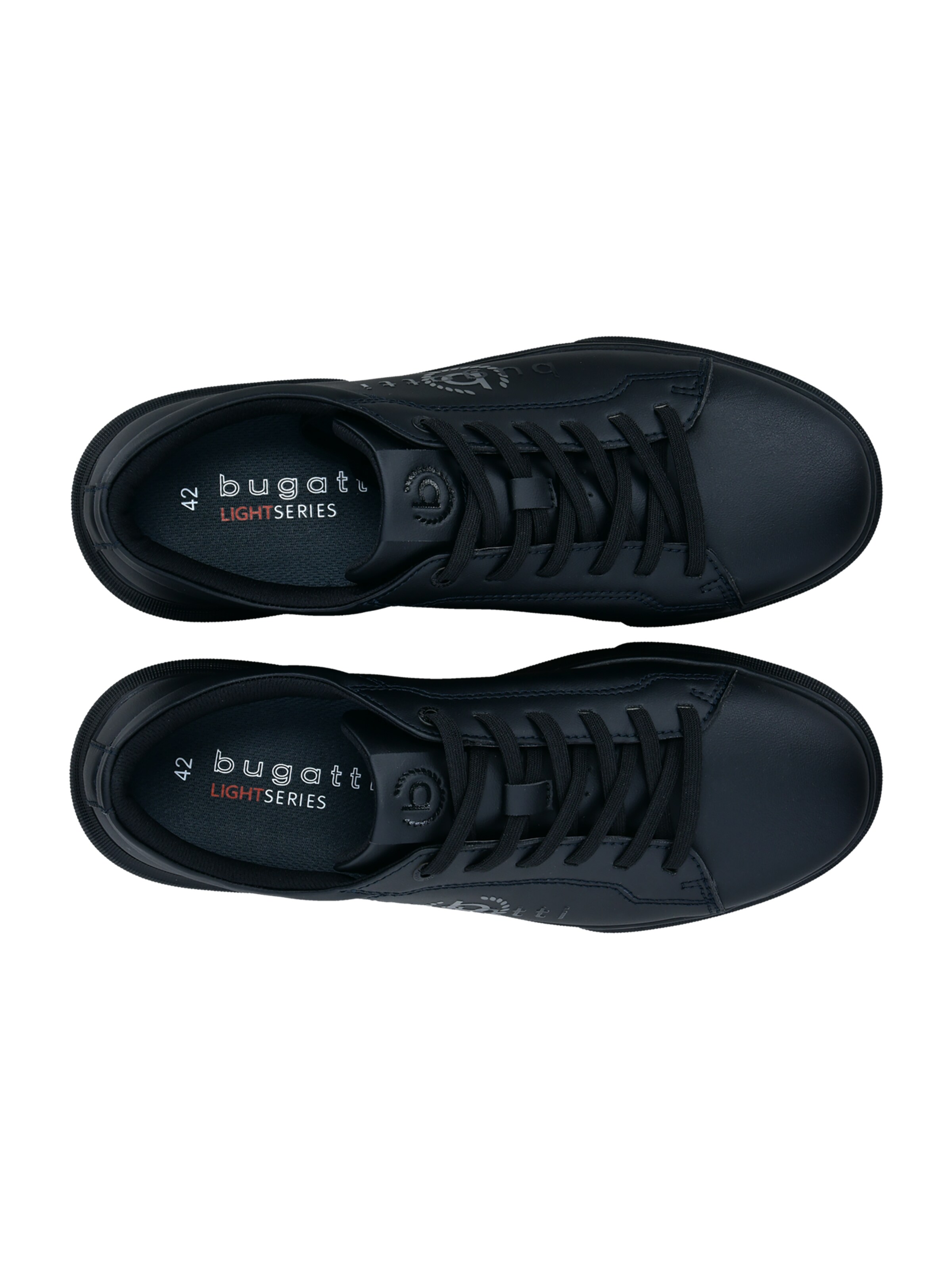 Baskets basses bugatti en noir