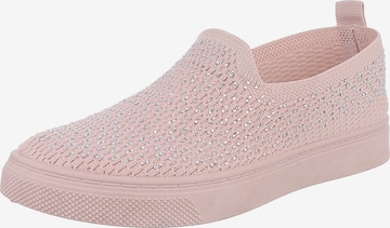 Ital-Design Slip On in Pink: Vorderseite