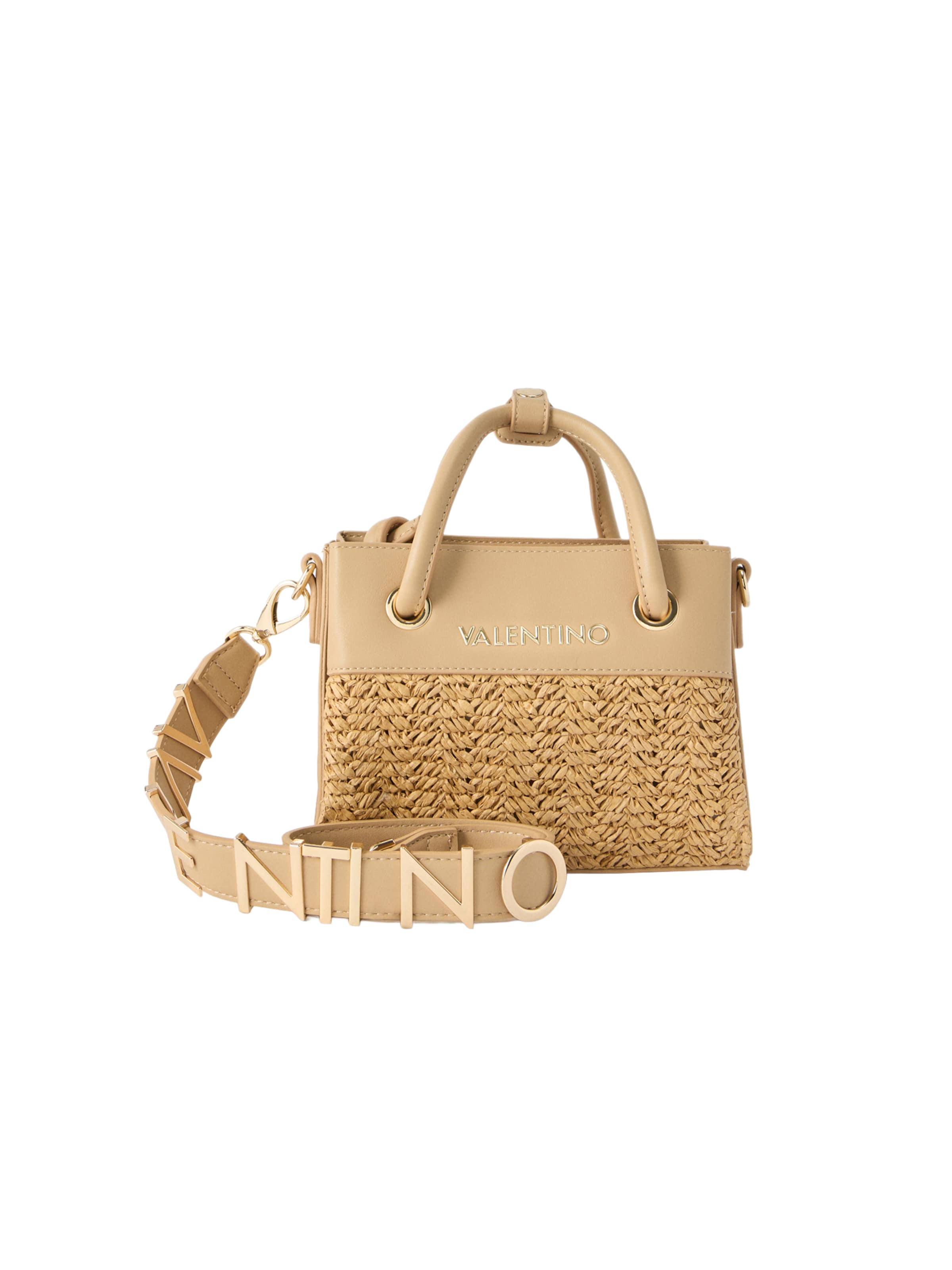 VALENTINO - Malas de tiracolo 'Alexia' em castanho: frente