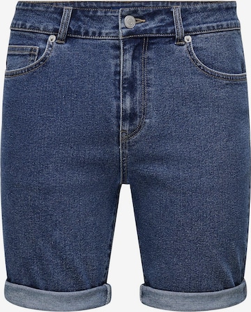 Only & Sons Regular Shorts 'PLY' in Blau: predná strana
