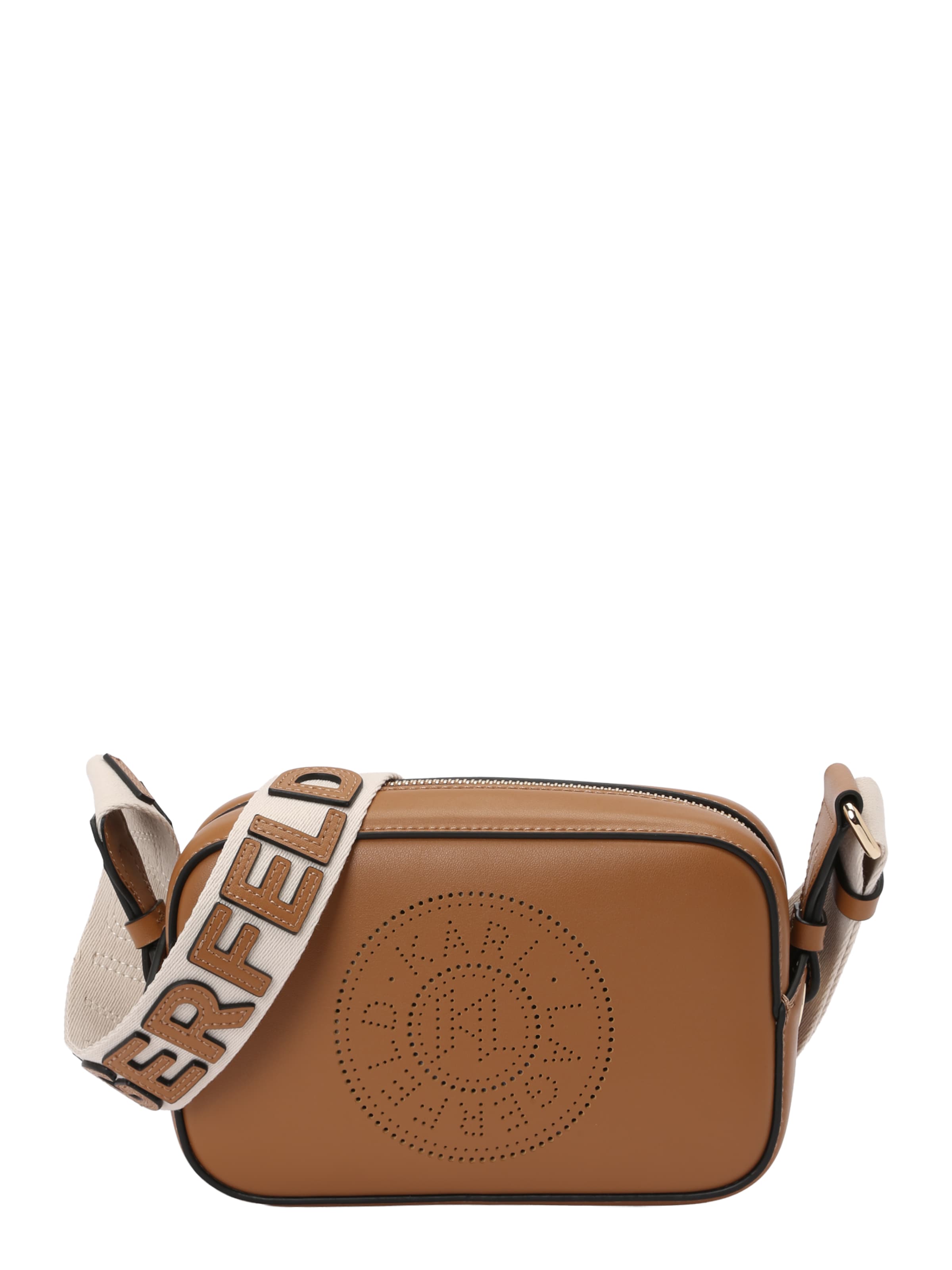 Karl Lagerfeld Сумка через плечо в Коричневый: спереди