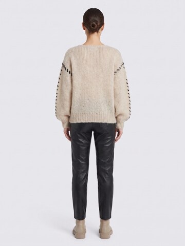 americandreams Sweater 'Milana' in Beige