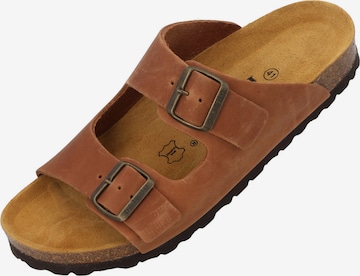 Palado Muiltjes 'Korfu' in Bruin: voorkant