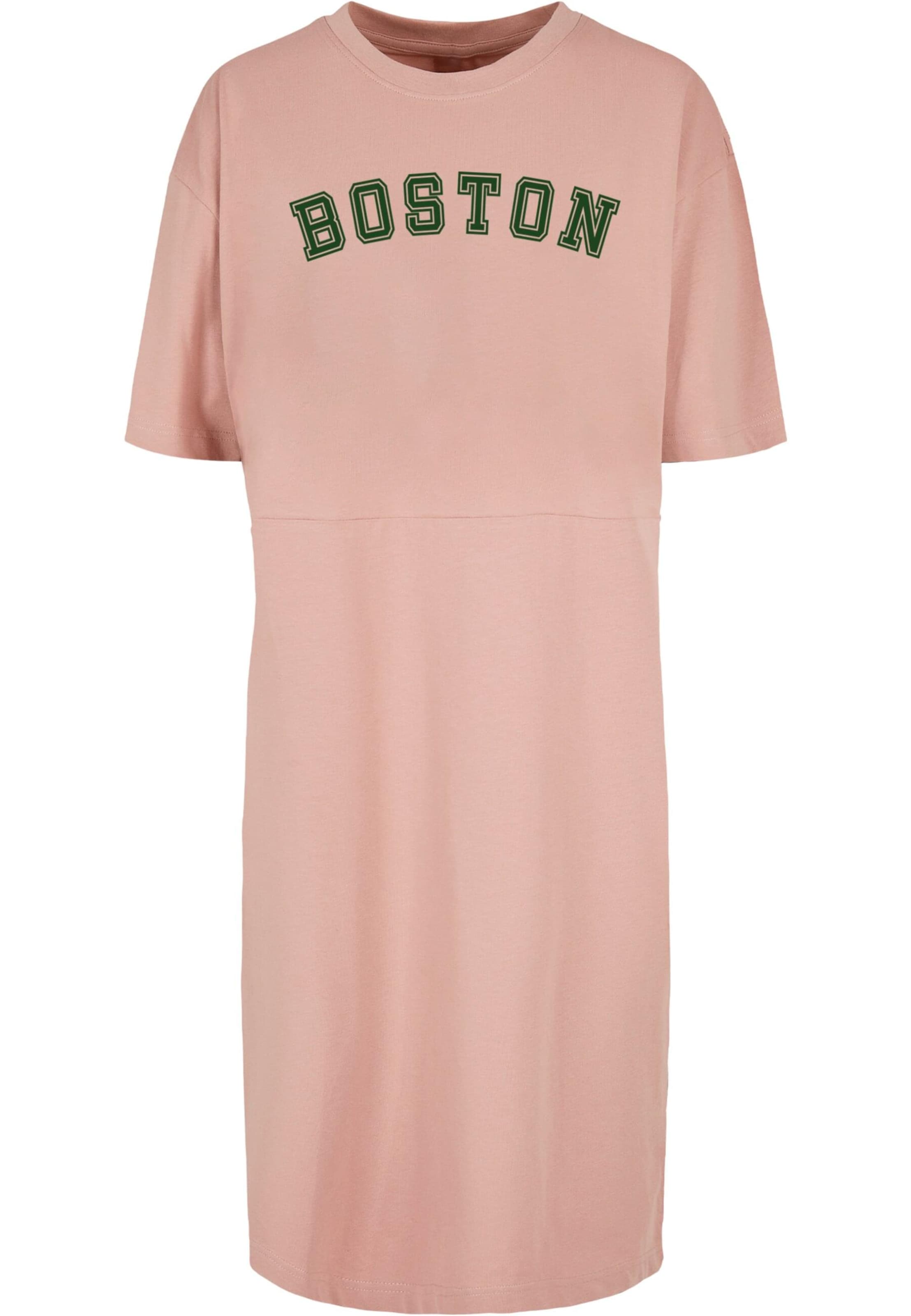 Merchcode Dress 'Boston' in Pink: front