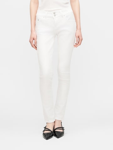 Slimfit Jeans 'MOLLY' di LTB in bianco: frontale