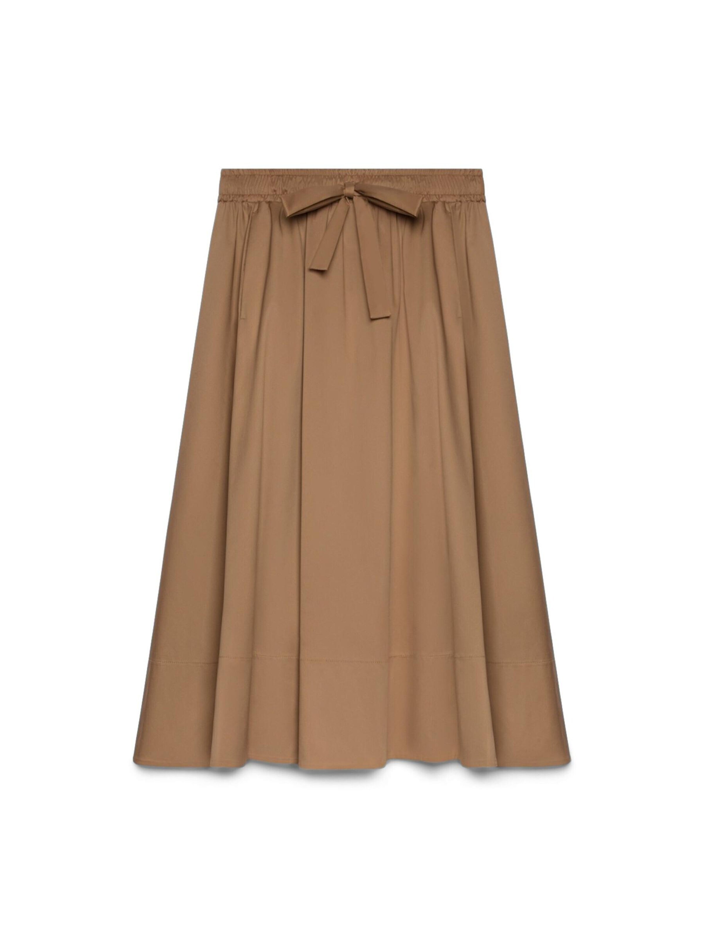 Gonna di Fiorella Rubino in marrone: frontale