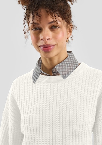 Pull-over QS en beige