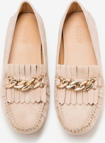 Kazar Moccasin in Beige